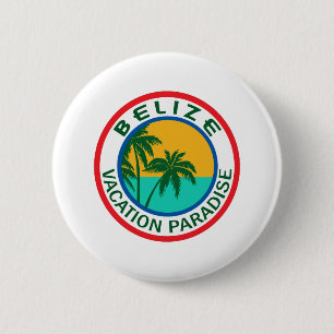 TRAVEL BELIZE RONDE BUTTON 5,7 CM