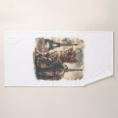 Travel Buddy Cat (Serviette de bain)