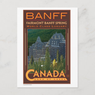 TRAVEL-Canada-Banff- Briefkaart