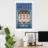 TRAVEL-Canada-Montreal Poster (Thuiskantoor)