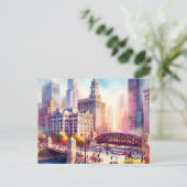 Travel  chicago briefkaarten kopen (Staand voorkant)