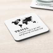 Travel Coaster Bier Onderzetter (Linkerzijde)