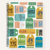 Travel Dot Grid-Notitieboek Notitieboek (Voorkant)