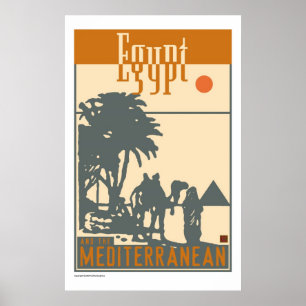 TRAVEL-Egypte Poster