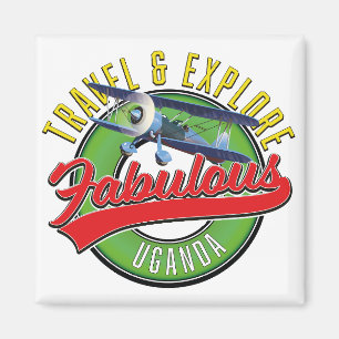 Travel Exken Fabulous Uganda Magneet