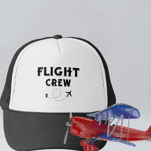 Travel Flight Crew Vliegtuig Vliegen Moderne Vakan Trucker Pet