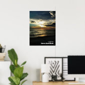 Travel | Florida Cape San Blas Sunset Poster (Thuiskantoor)