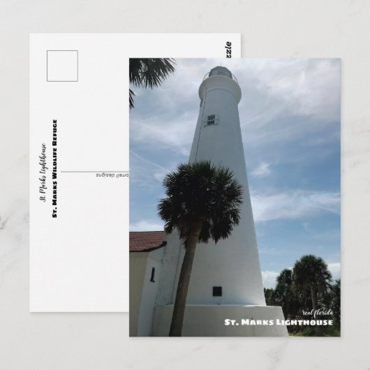 Travel | Florida - St. Marks Lighthouse Briefkaart (Voorkant / Achterkant)