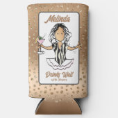 Travel Funny Cruise Vacking for her Foam Drink (Voorkant)