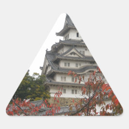 Travel Himeji Castle Driehoek Sticker