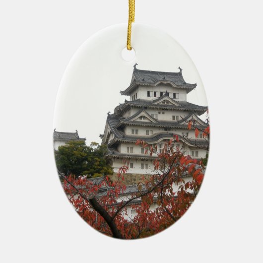 Travel Himeji Castle Keramisch Ornament (Voorkant)