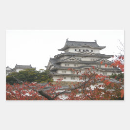 Travel Himeji Castle Rechthoekige Sticker