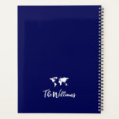 Travel International Navy Blue Planner (Dos)