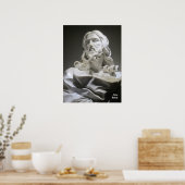 Travel | Italië - Rome, Bernini Jesus sculpture Poster (Keuken)