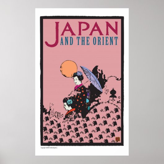 TRAVEL-Japan-Oriënt Poster (Voorkant)
