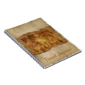 Travel Journal oud kaartenpapier Notitieboek (Rechterzijde)