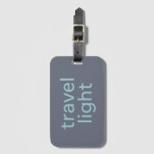 Travel Light Bagagelabel (Voorkant (verticaal))