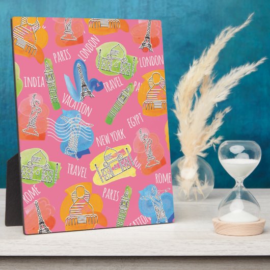 Travel Loctern Fotoplaat (Zijkant)