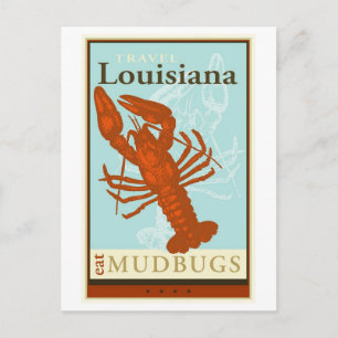 Travel Louisiana Briefkaart