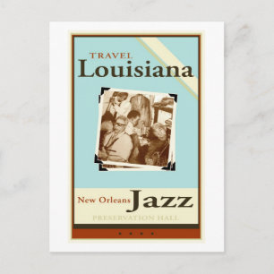 Travel Louisiana Briefkaart