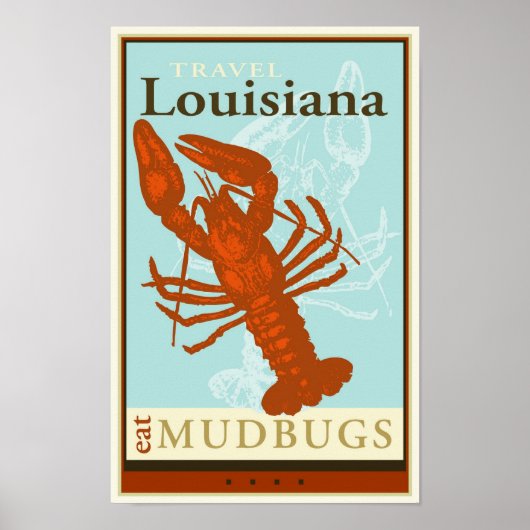 Travel Louisiana Poster (Voorkant)