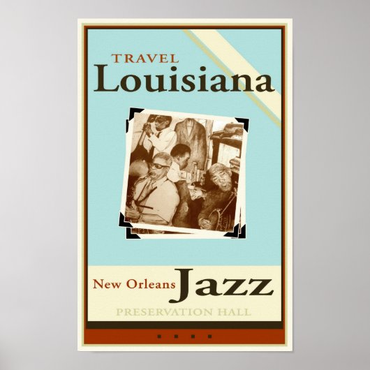 Travel Louisiana Poster (Voorkant)