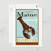 Travel Maine Briefkaart (Voorkant / Achterkant)