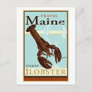 Travel Maine Briefkaart