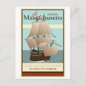 Travel Massachusetts Briefkaart (Voorkant)