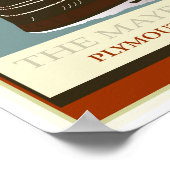 Travel Massachusetts Poster (Hoek)