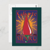 TRAVEL-Mexico- Briefkaart (Voorkant / Achterkant)