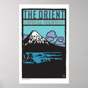 TRAVEL-Midden-Oosten-Oriënt Poster