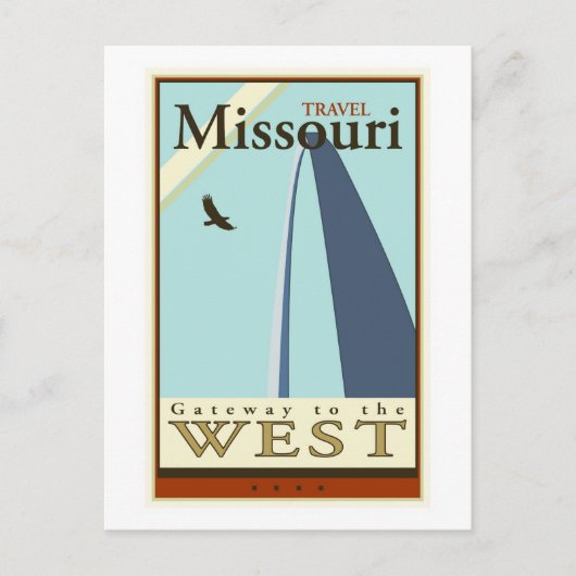 Travel Missouri Briefkaart (Voorkant)