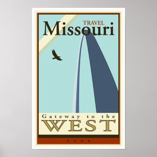Travel Missouri Poster (Voorkant)