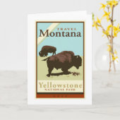 Travel Montana Kaart (Gele Bloem)