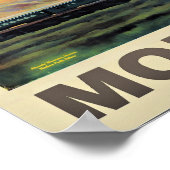 Travel Montana poster, Poster (Hoek)