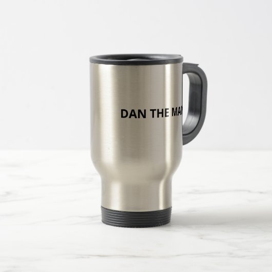 Travel Mug 20 oz Personalize - with Handle - Custo (Devant droit)