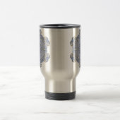 Travel Mug - Digital Snowflake l Reisbeker (Center)