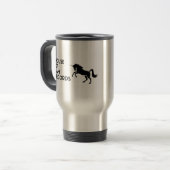 Travel Mug - House of Sam Records Reisbeker (Voorkant links)