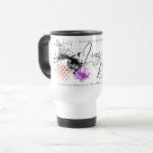 Travel Mug : Le chemin du lecteur (Devant gauche)