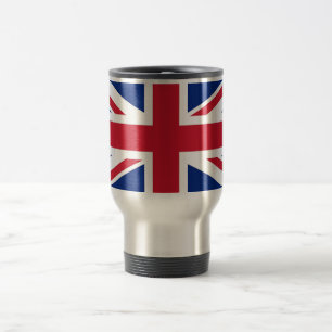 Travel Mug met vlag van het Verenigd Koninkrijk Reisbeker
