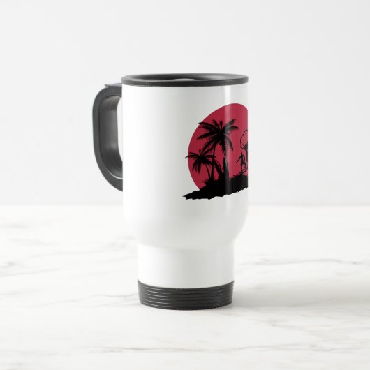 Travel mug reisbeker (Voorkant links)