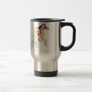 Travel Mug van Arabische paarden Reisbeker