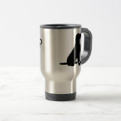 Travel Mug van Lab Reisbeker (Voorkant rechts)