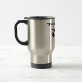 Travel Mug van opgeleide waarnemer Reisbeker (Links)