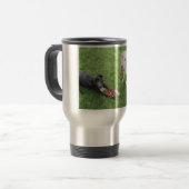 Travel Mug voor labrador Retriever Roestvrij staal Reisbeker (Voorkant links)