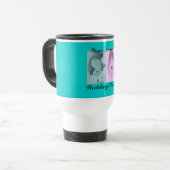 Travel Mug "Wedding Date" Reisbeker (Voorkant links)