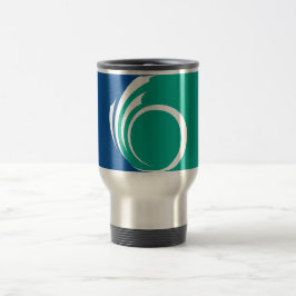 Travel Mug with Flag of Ottawa, Canada Reisbeker