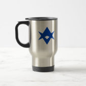 Travel Mug with Flag of Toyota City, Japan (Gauche)