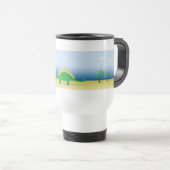 Travel mug with Stegosaurus Jascaro Graphics (Devant droit)